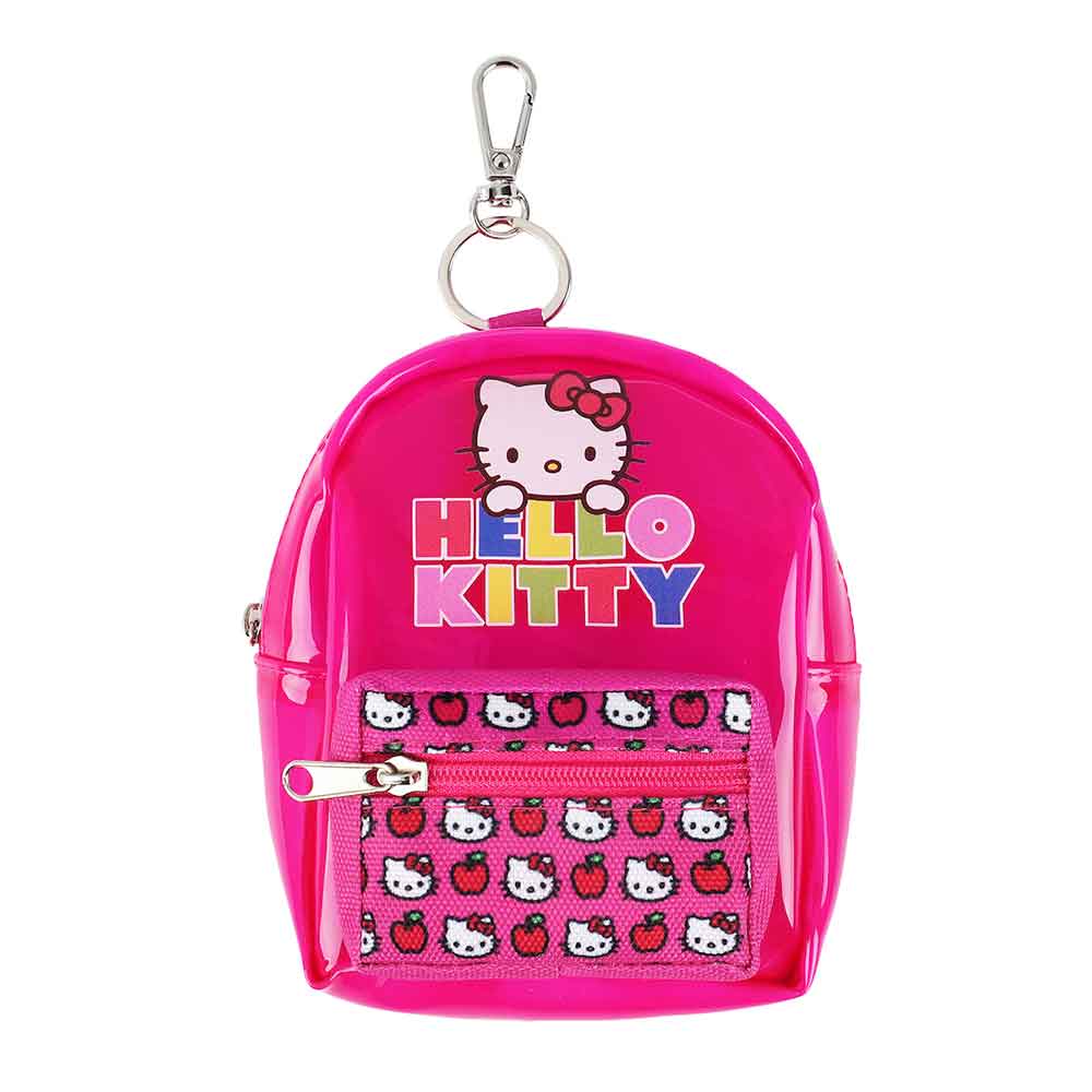 Hello Kitty Clear Pink Backpack Keychain Hello Kitty Clear Pink Backpack Keychain