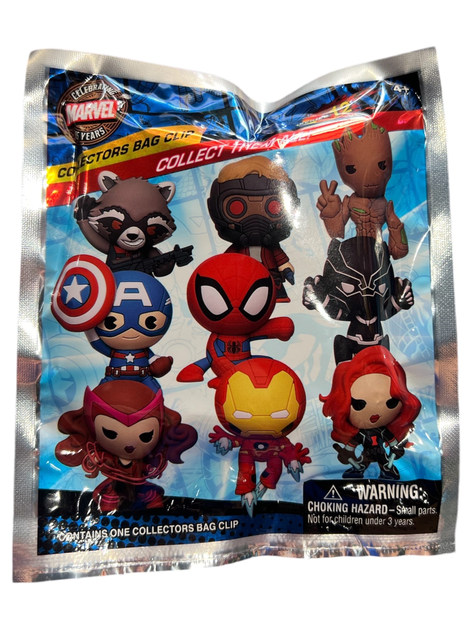 Marvel 85 Anniversary Series 1 3D Foam Bag Clip – Grotto Treasures