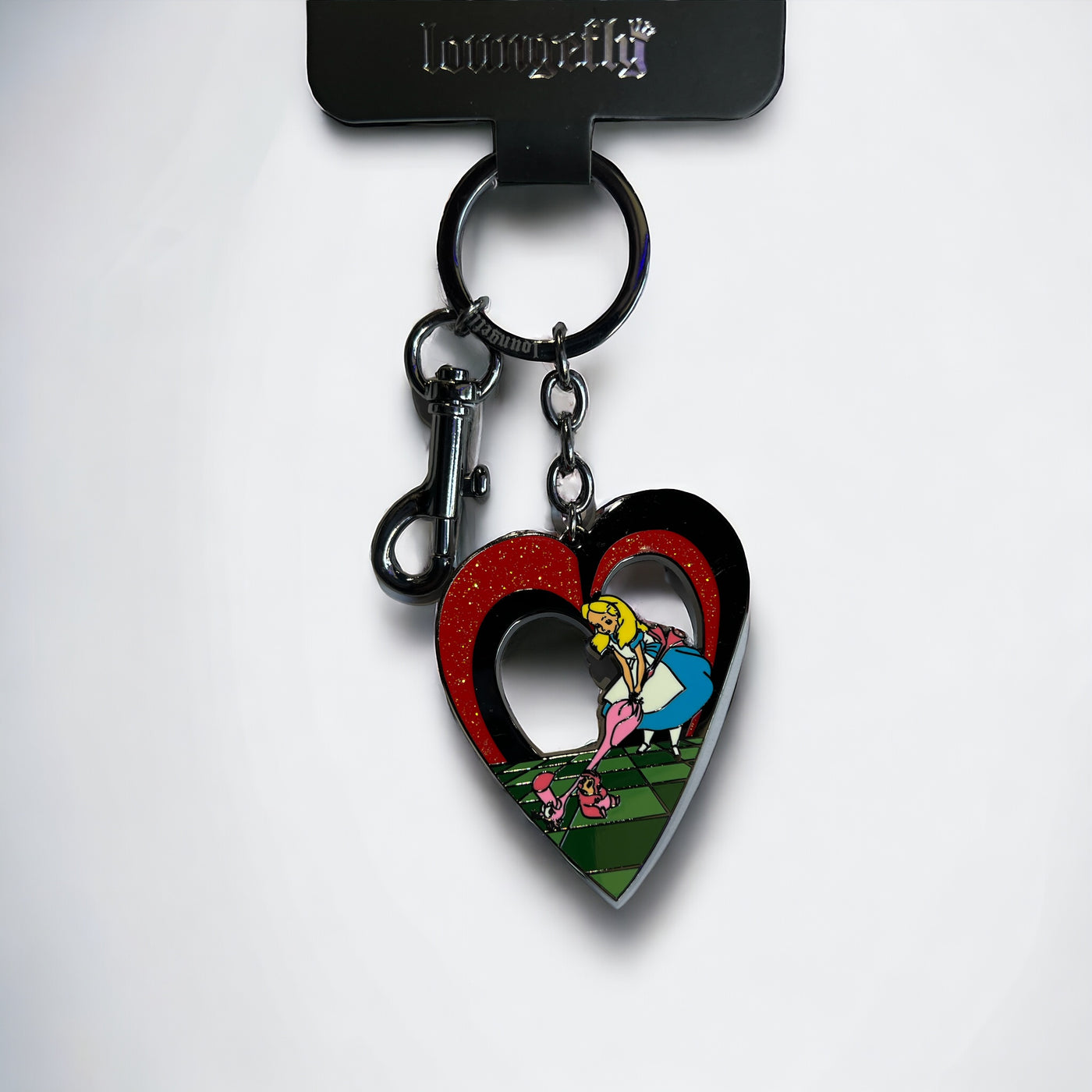 Loungefly Disney Alice in Wonderland Crocket Keychain