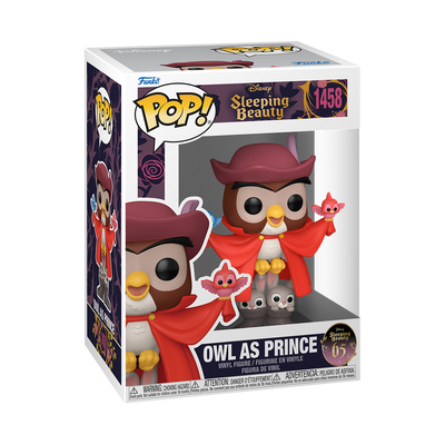 Funko Disney Sleeping Beauty 65th Anniversary Owl as Prince Pop! Vinyl Figure