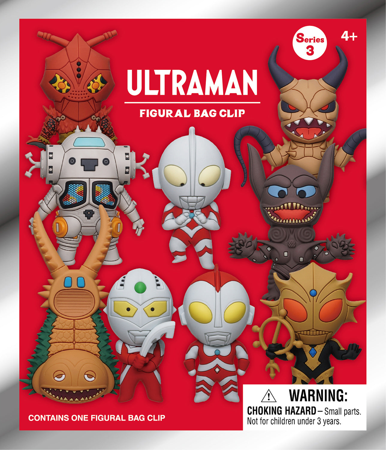 Ultraman Series 3 3D Foam Bag Clip – Grotto Treasures