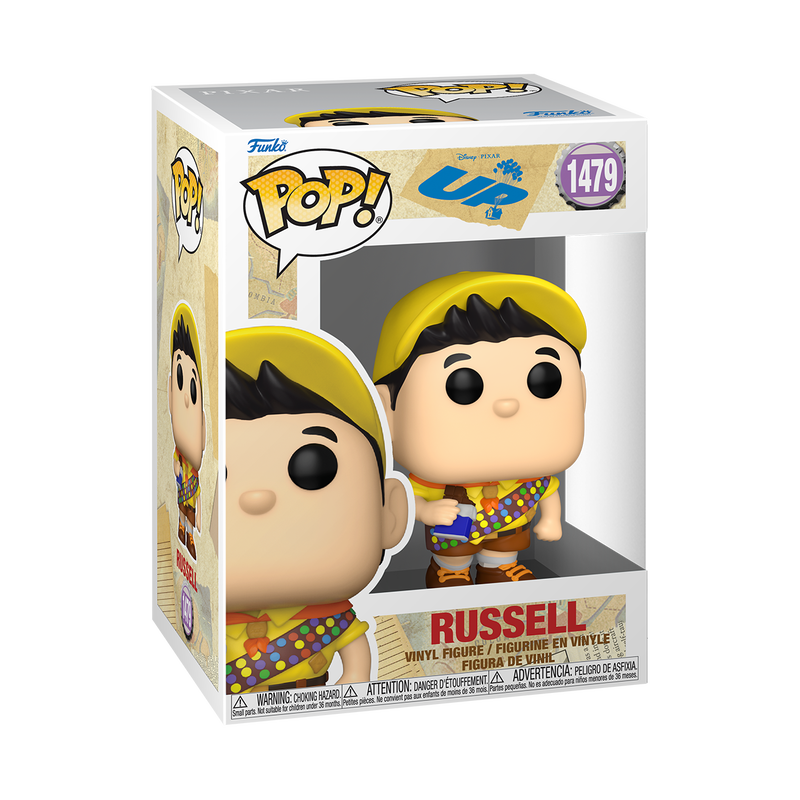 Funko Disney Pixar Up Russell W Chocolate Bar Pop Vinyl Figure