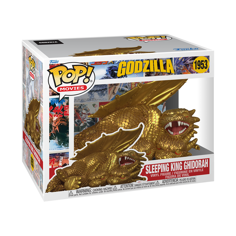 godzilla king of the monsters king ghidorah toy Godzilla Super Sleeping King Ghidorah Funko Pop! Vinyl Figure