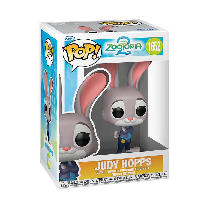 Hopps Judy 2 Zootopia Disney Funko ホップス　8.0 hopps HOPPS Pop! Grotto – Figure Vinyl スケートボード