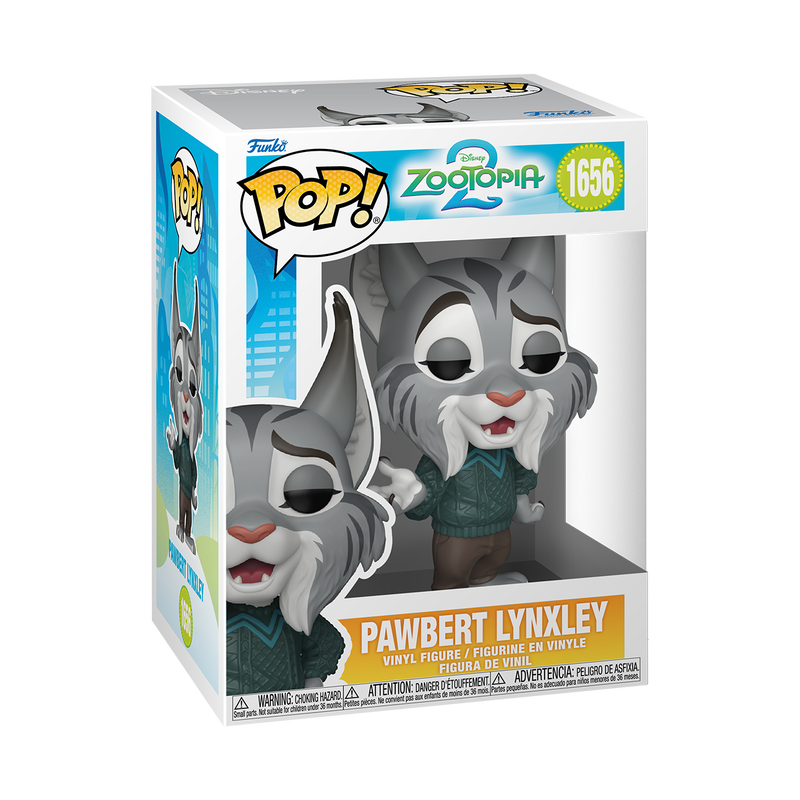 Funko Disney Zootopia 2 Pawbert Lynxley Pop! Vinyl Figure – Grotto