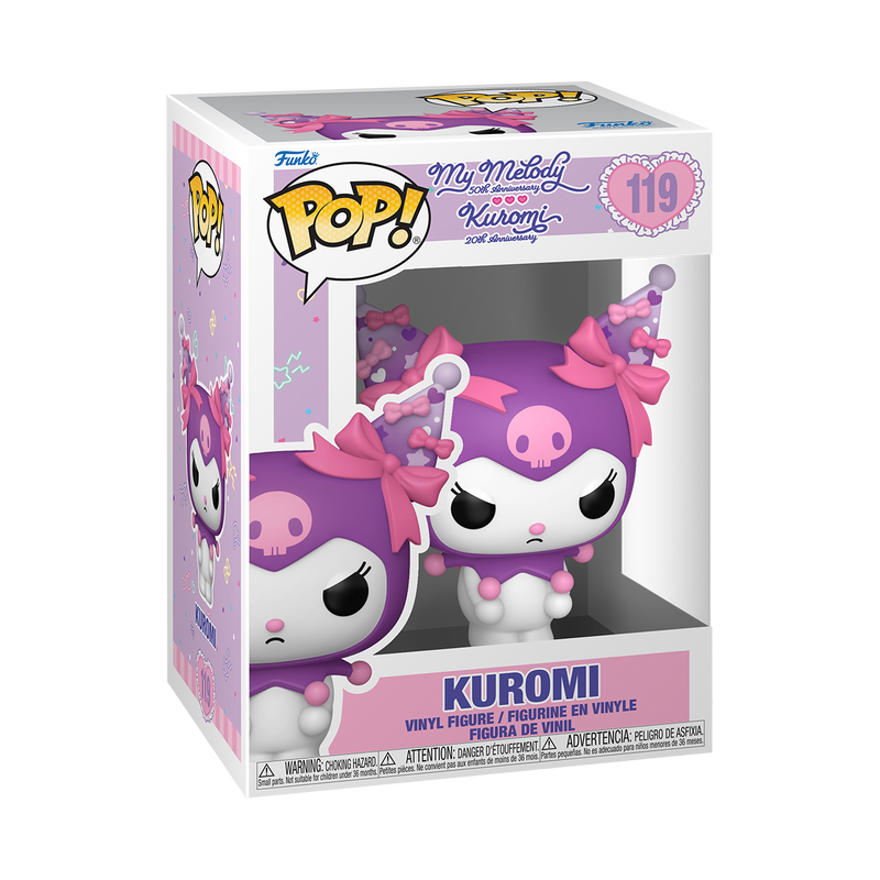 Funko Sanrio Kuromi (Grumpy) 20th Anniversary Pop! Vinyl Figure