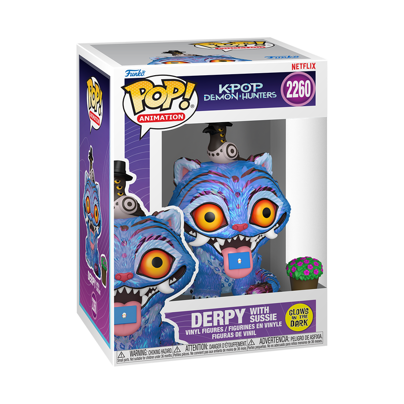 Funko Netflix KPop Demon Hunters Derpy with Sussie Glow in the