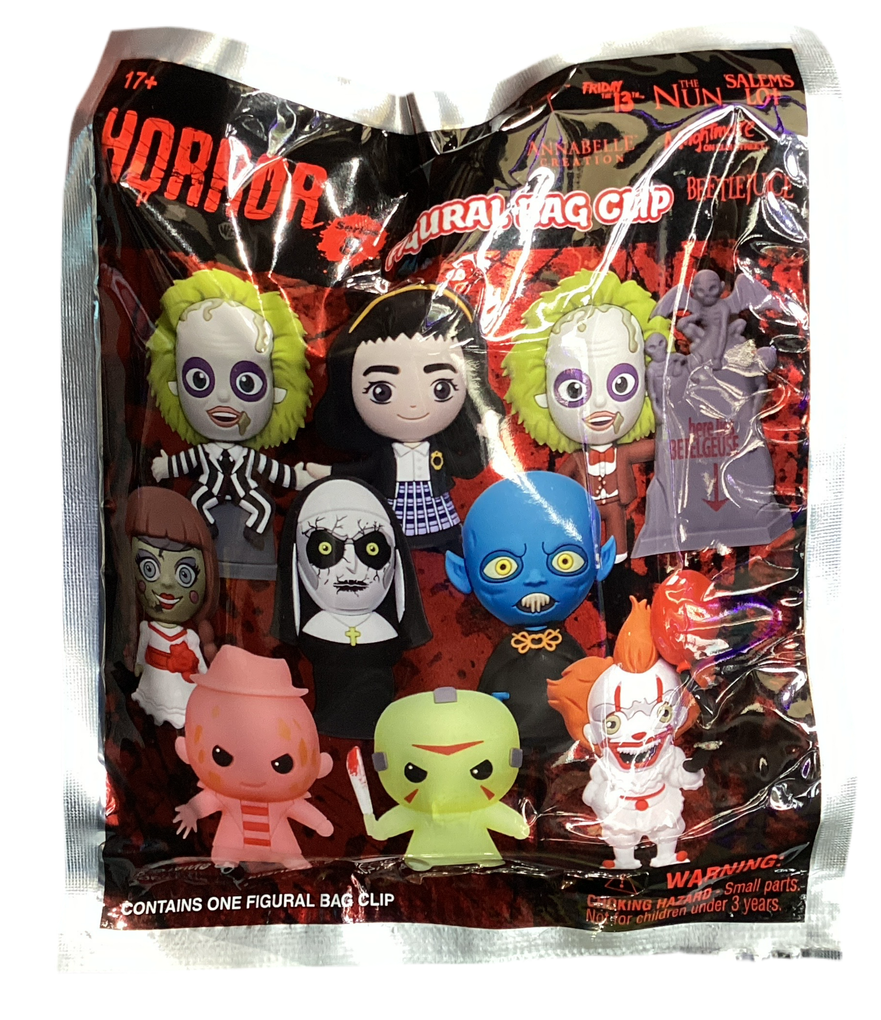 WB Horror Series 8 3D Foam Bag Clip – Grotto Treasures