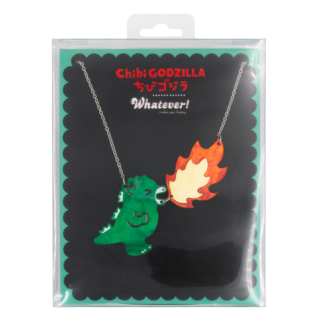 Whatever! Makes You Happy Chibi Godzilla Raids Again Breathing