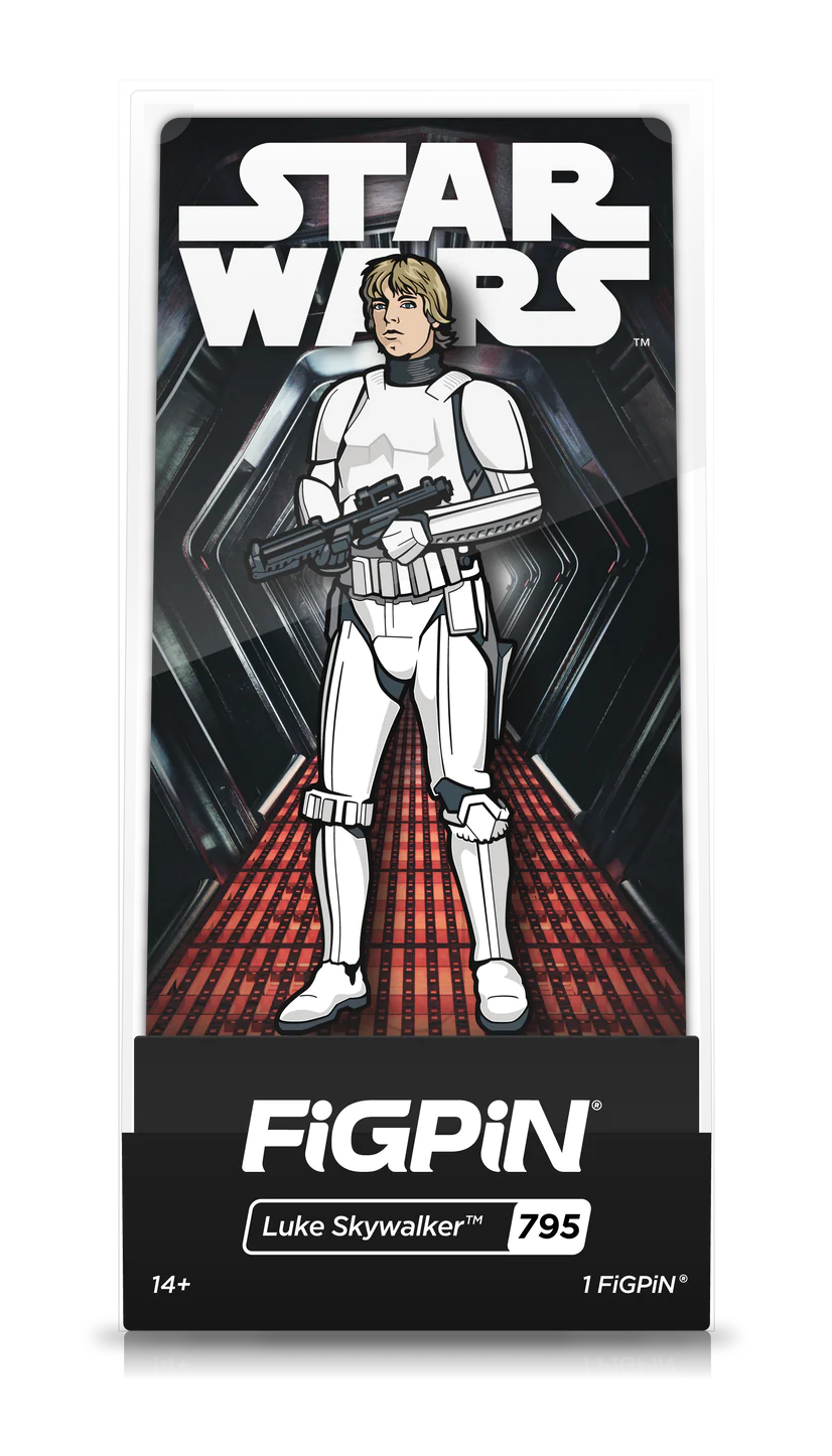 FiGPiN Star Wars A New Hope Luke Skywalker as Stormtrooper Limited Edition