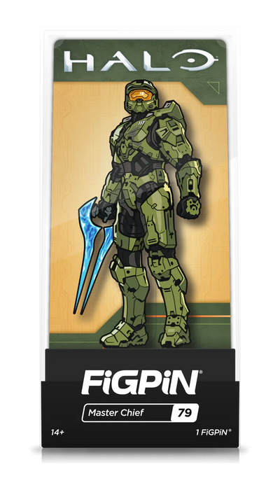 FiGPiN Xbox Halo Master Chief W/Energy Sword