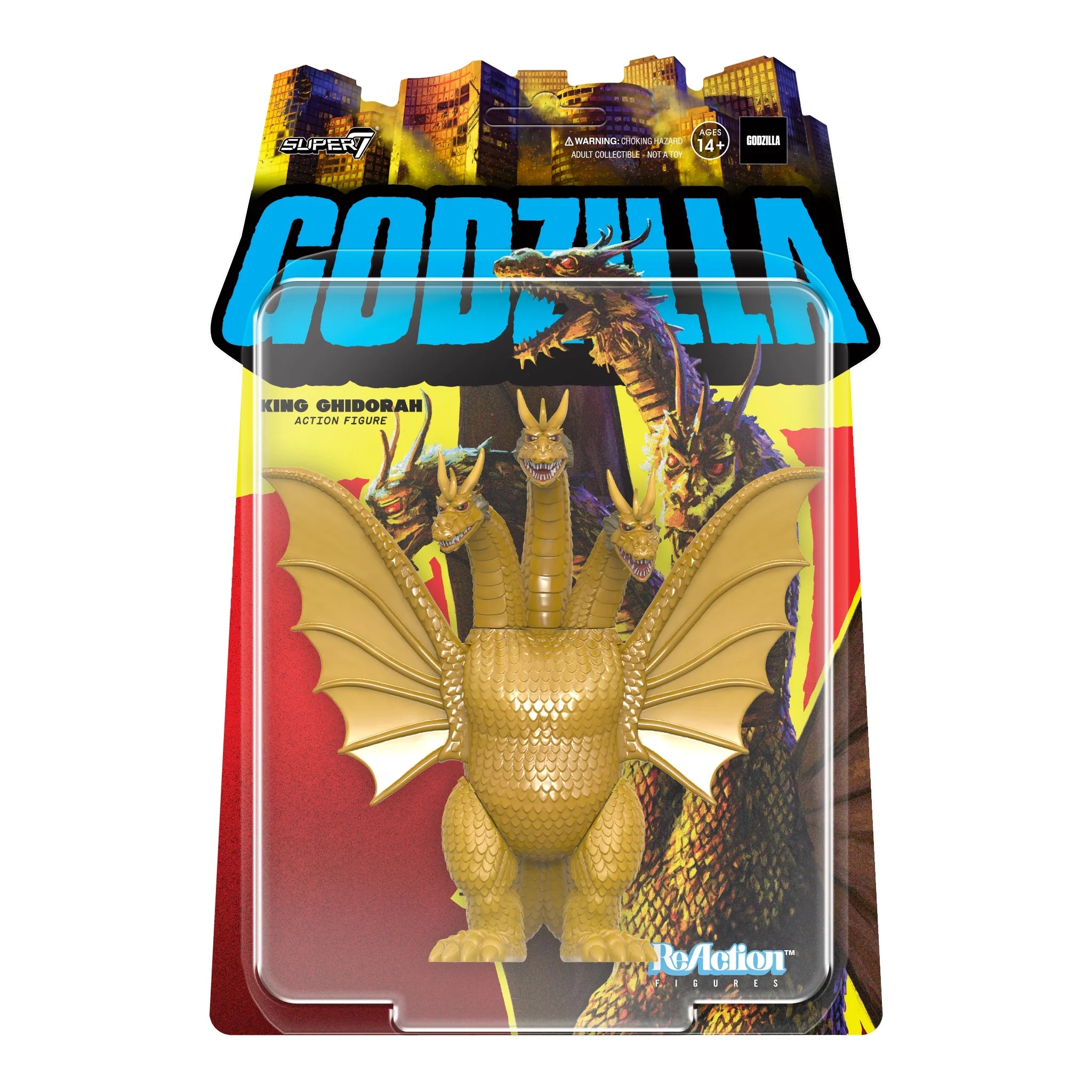 Godzilla ReAction King Ghidorah Wave Figure – Grotto Treasures