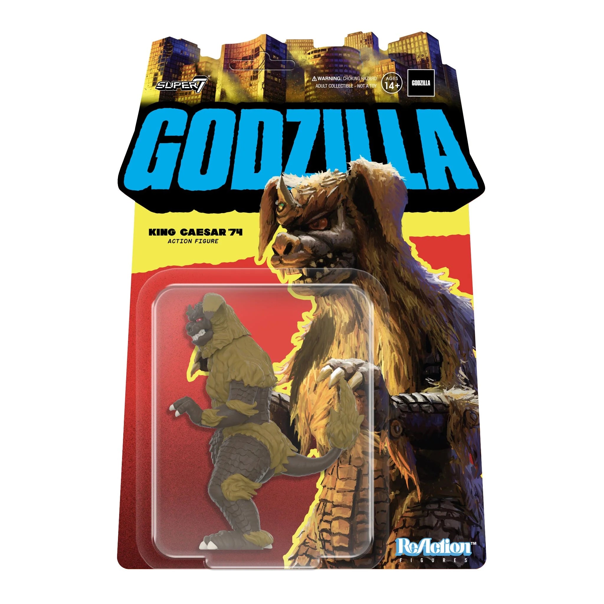 Super 7 Godzilla ReAction Figure King Caesar – Grotto Treasures