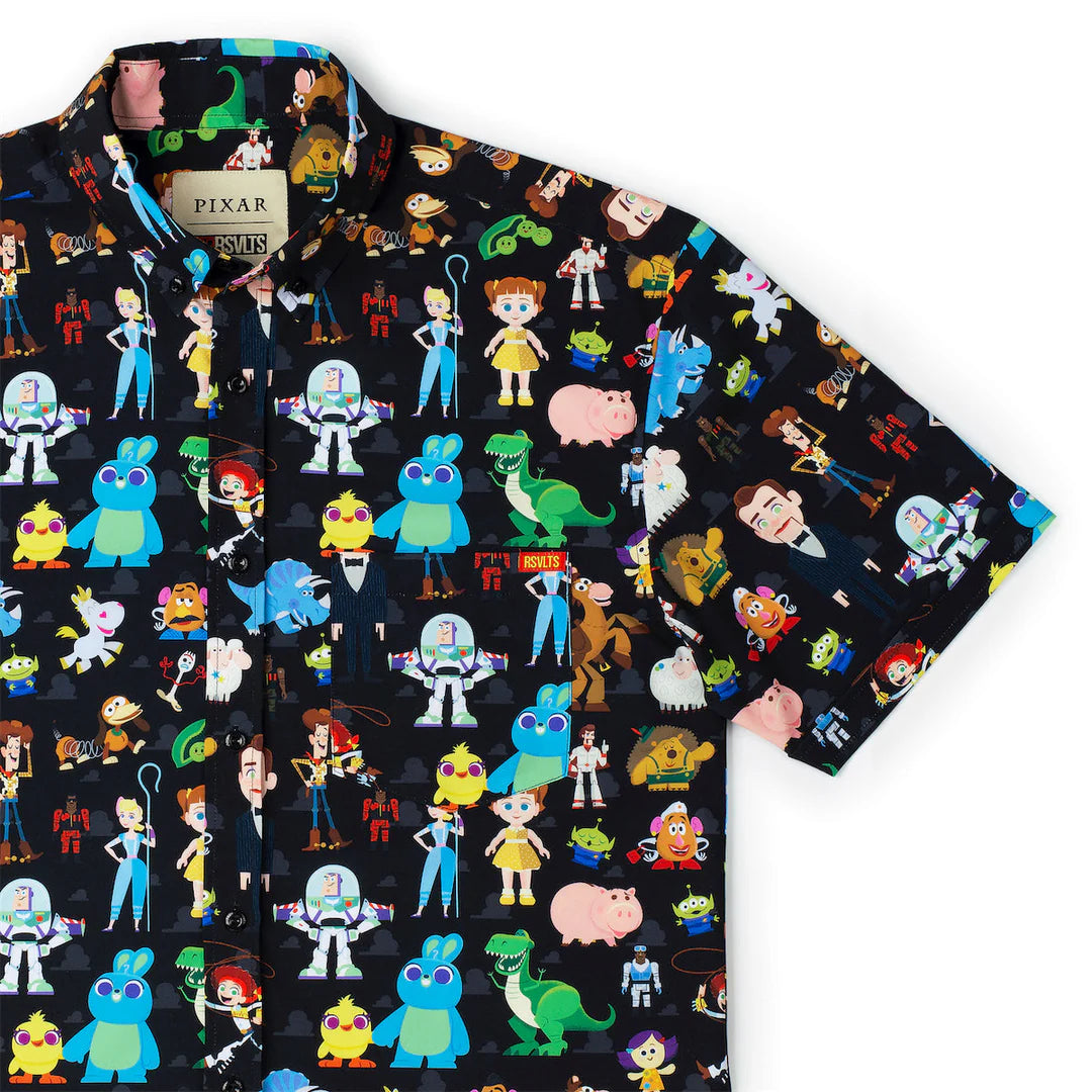 disney dress shirt Karl Lagerfeld X All-over Graphic-print Women its a staple piece for any little Disney enthusiasts closet Disney Hawaiian Button Down Shirt