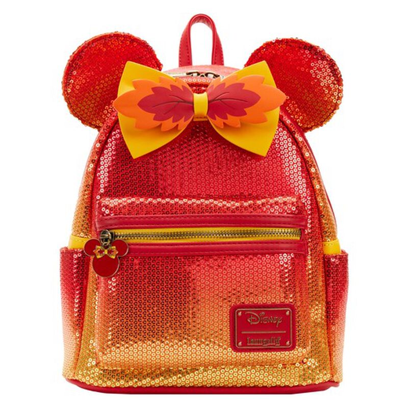 Red Sequin Minnie Loungefly deals w matching Ears -