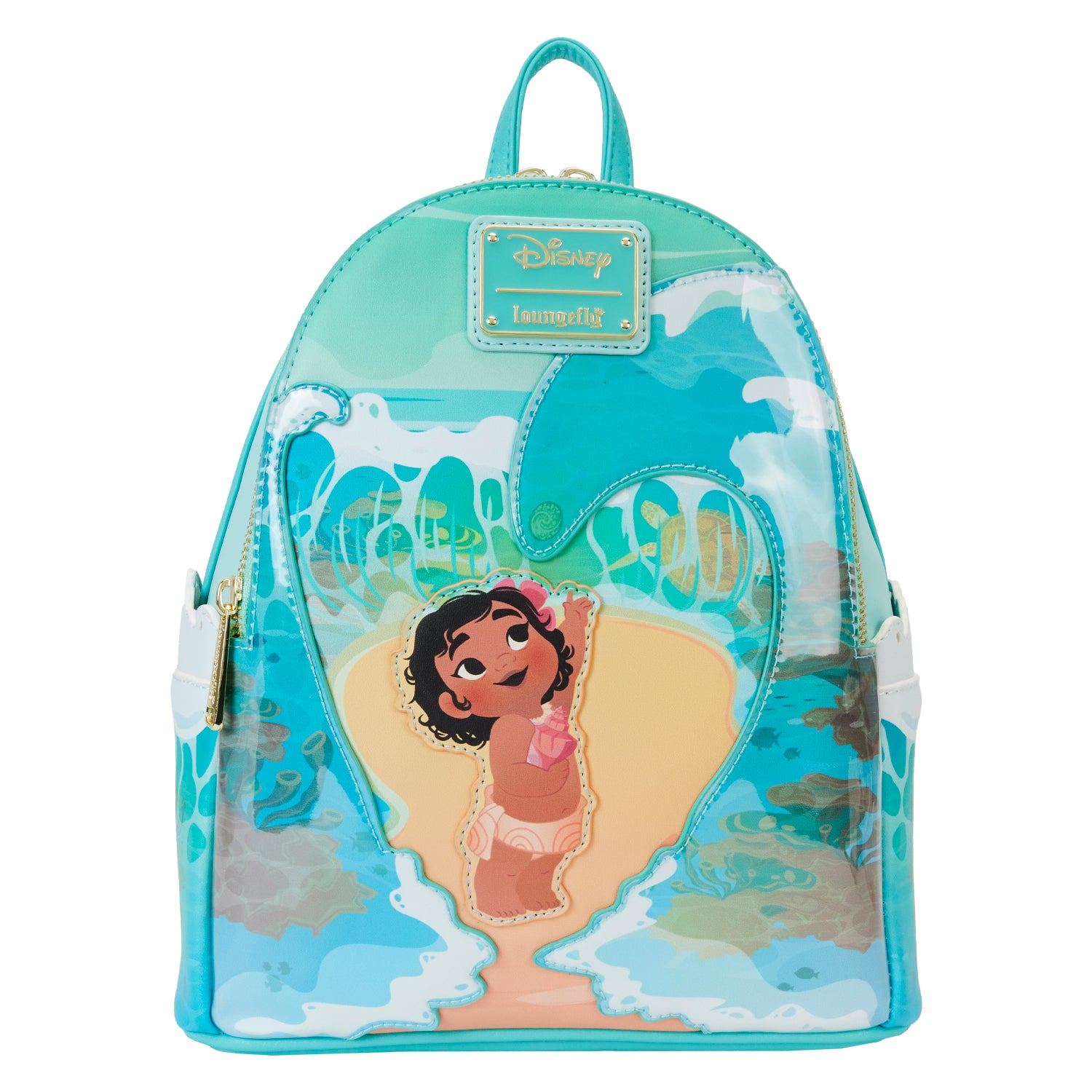 Loungefly Disney Moana Ocean Waves Glow in the Dark Mini 