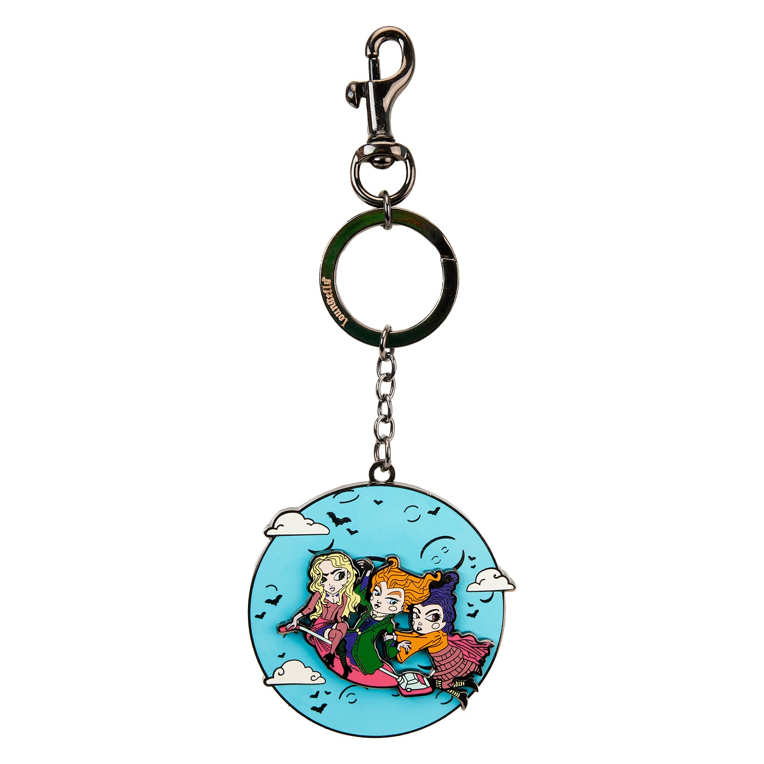 Loungefly Disney Haunted Mansion Clock Keychain