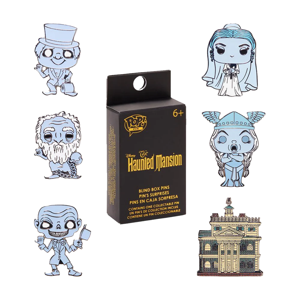 Funko Pop pins store HAUNTED MANSION DISNEYLAND