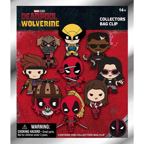 Mystery Pack: Clip per borsa 3D con personaggio Marvel Mystery Pack: Clip per borsa 3D con personaggio Marvel