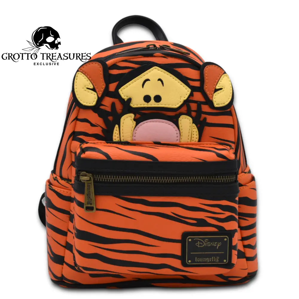 TIGGER Winnie on sale the pooh mini backpack and cardholder Loungefly