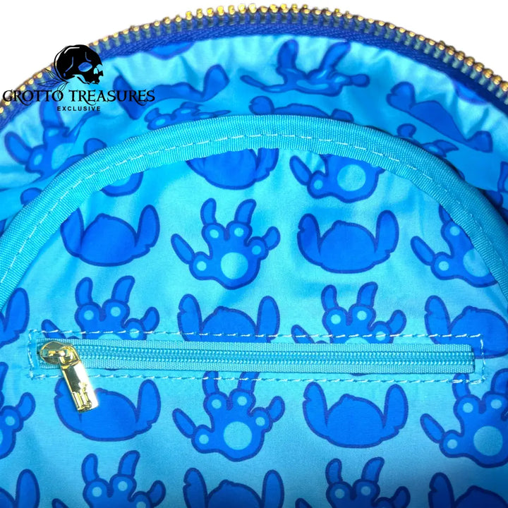 Grotto Treasures Exclusive - Loungefly Disney Lilo & Stitch Team Jersey Cosplay Mini Backpack