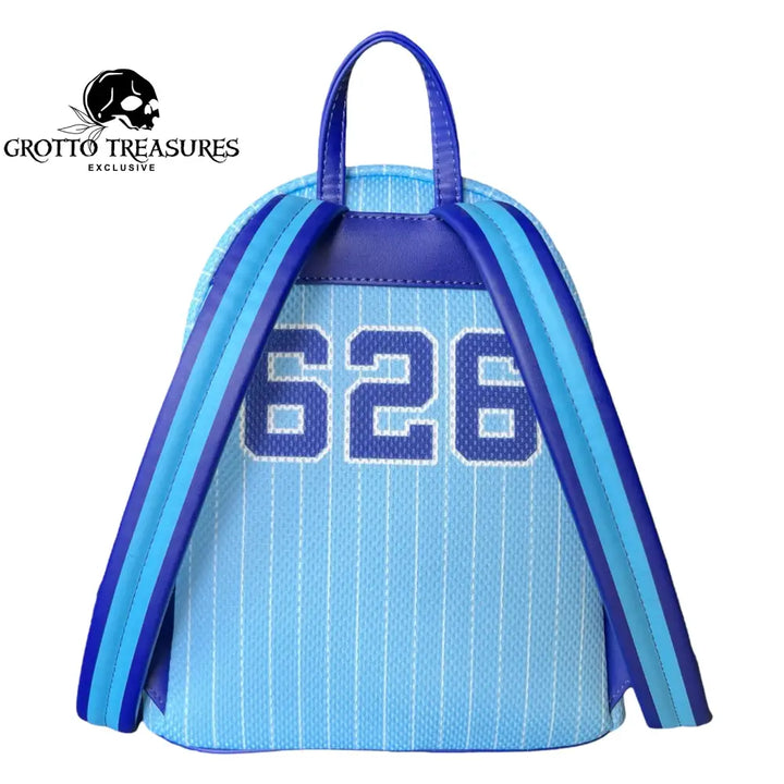 Grotto Treasures Exclusive - Loungefly Disney Lilo & Stitch Team Jersey Cosplay Mini Backpack