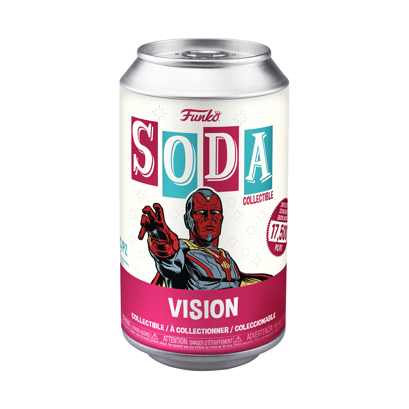 Funko Marvel Studios Wandavision Vision Vinyl Soda Figure Limited Edition