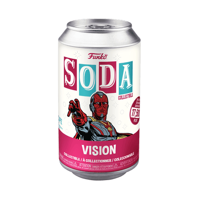 Funko Marvel Studios Wandavision Vision Vinyl Soda Figure Limited Edition