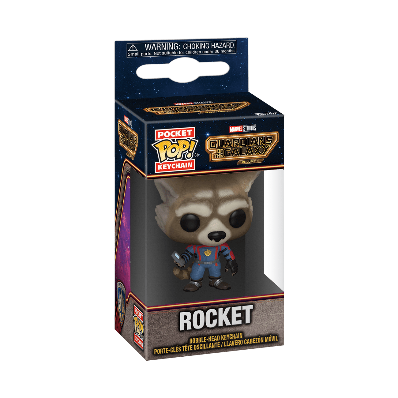 Funko Pocket Pop! Keychain Marvel Studios Guardians of the Galaxy Vol 3 Rocket