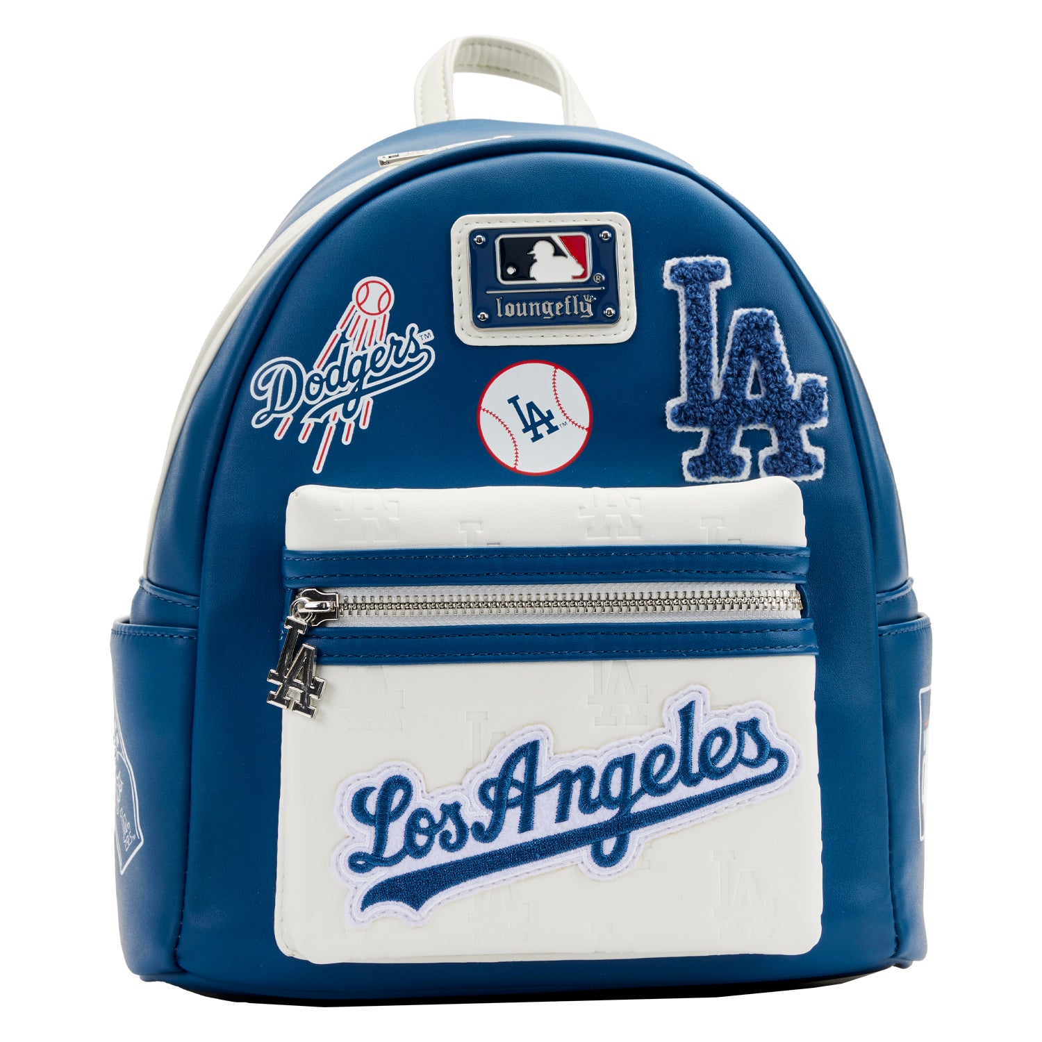 Grotto Treasures Exclusive outlet Loungefly MLB Los Angeles Dodgers Sequin MiniBackpack