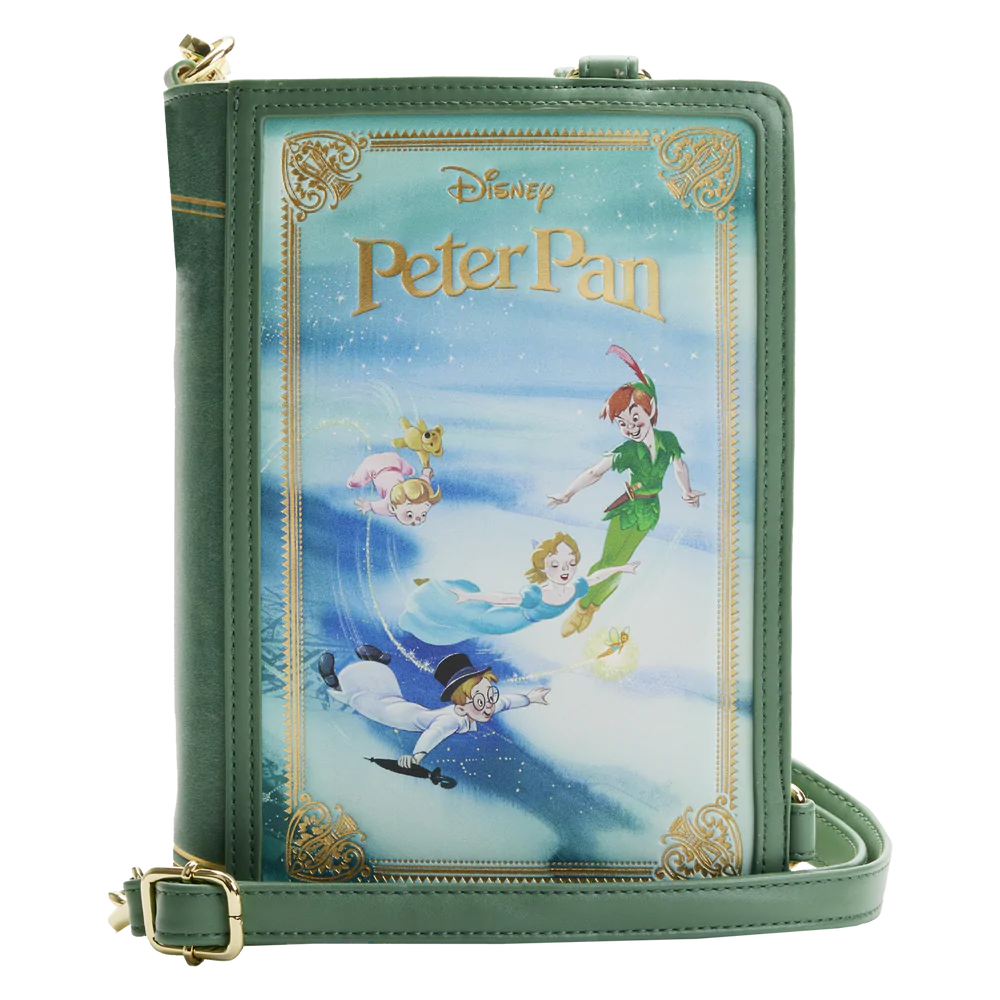 X Disney 2024 Peter Pan Book Convertible Crossbody Bag