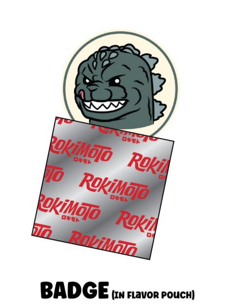 Rokimoto Toho Godzilla Ramen Cup Blind Box Vinyl Figure