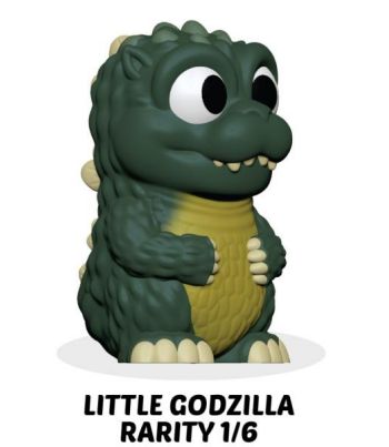 Rokimoto Toho Godzilla Ramen Cup Blind Box Vinyl Figure