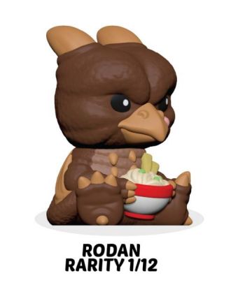 Rokimoto Toho Godzilla Ramen Cup Blind Box Vinyl Figure