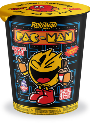Rokimoto Pac-Man Series 1 Ramen Cup Blind Box Vinyl Figure