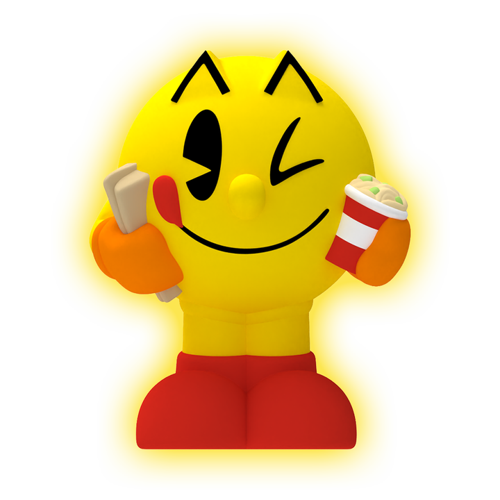 Rokimoto Pac-Man Series 1 Ramen Cup Blind Box Vinyl Figure