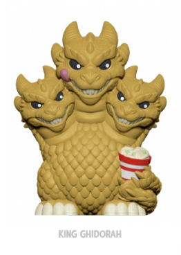 Rokimoto Toho Godzilla Series #2 Ramen Cup Blind Box Vinyl Figure