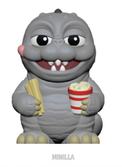 Rokimoto Toho Godzilla Series #2 Ramen Cup Blind Box Vinyl Figure