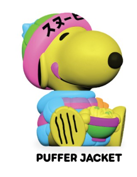 Rokimoto Peanuts Blacklight Series 1 Ramen Cup Blind Box Vinyl Figure