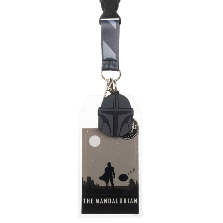 Star Wars The Mandalorian Lanyard W/Cardholder