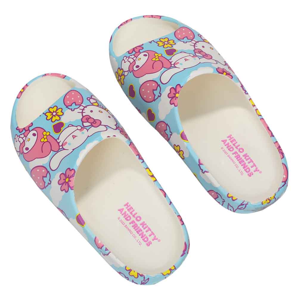 Sanrio Hello Kitty & Friends AOP Cloud Slide Sandals