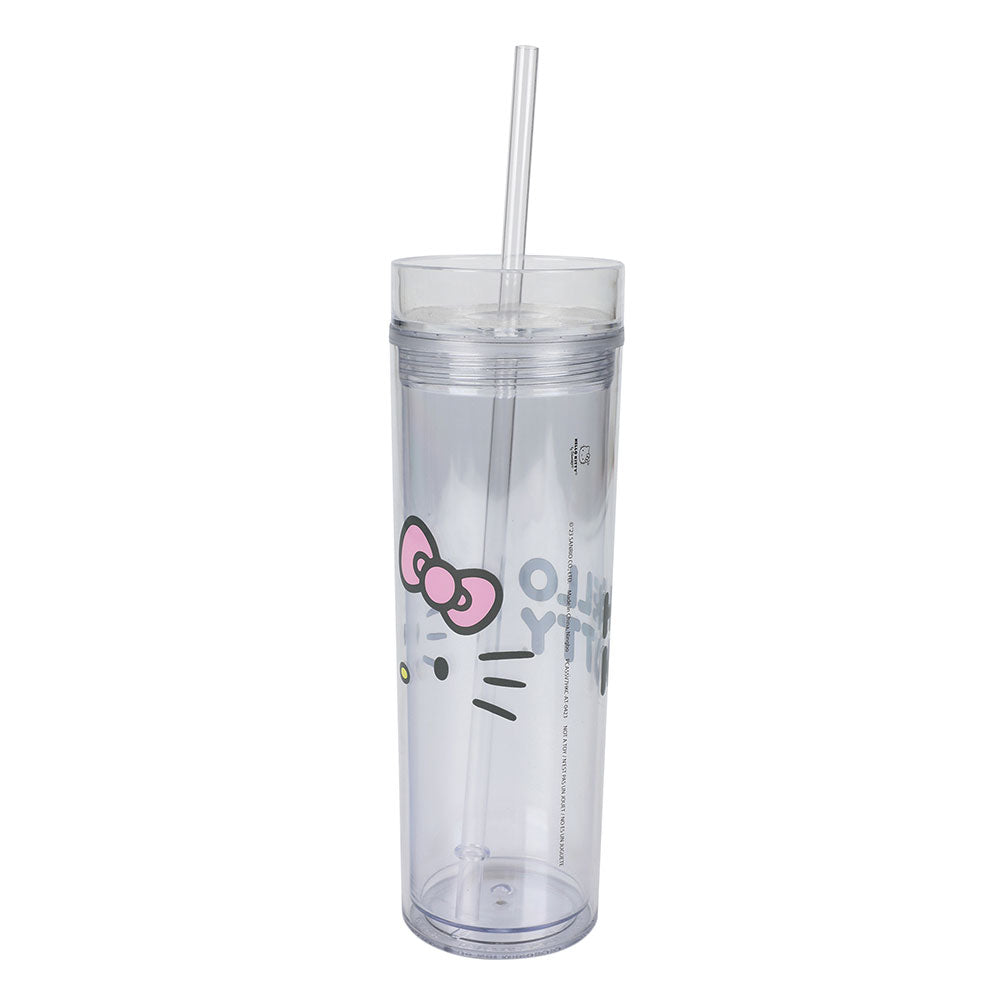 Sanrio Hello Kitty 16oz Slim Acrylic Travel Cup