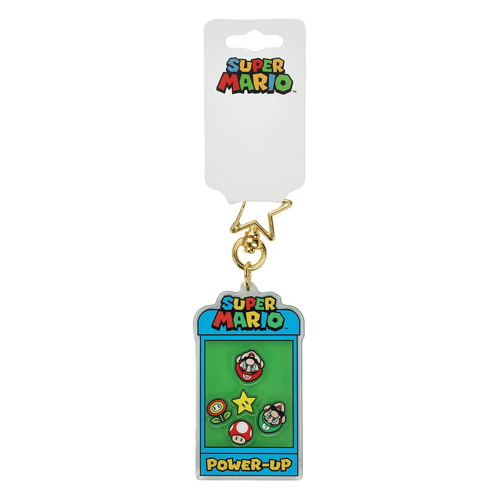 Nintendo Super Mario Power-up Shaker Keychain