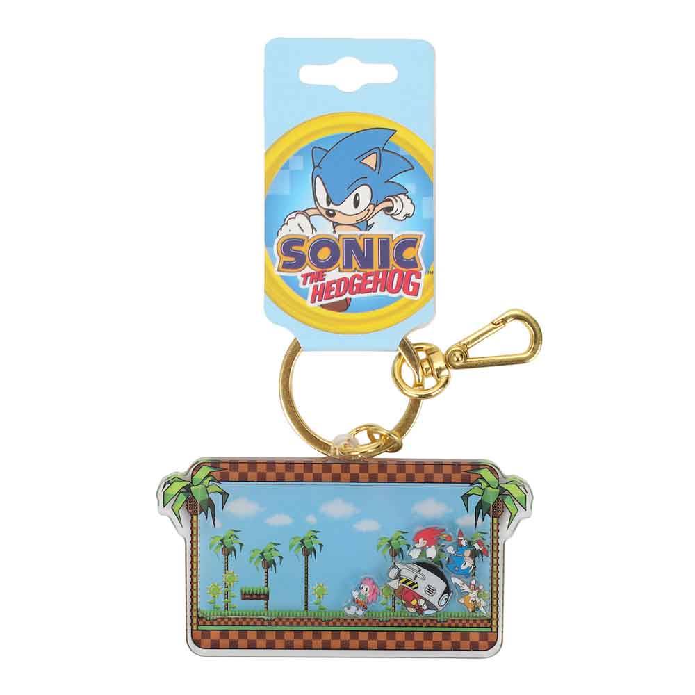 Sega Sonic the Hedgehog Classic Shaker Keychain