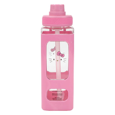 Sanrio Hello Kitty 24oz Silicone Sleeve Water Bottle