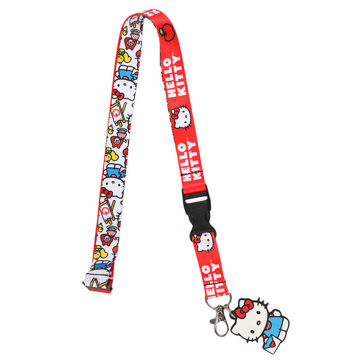 Sanrio Hello Kitty Icons Lanyard W/Cardholder