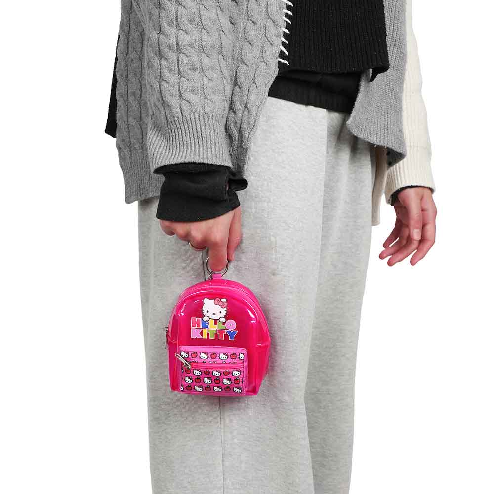 Hello Kitty Clear Pink Backpack Keychain Hello Kitty Clear Pink Backpack Keychain