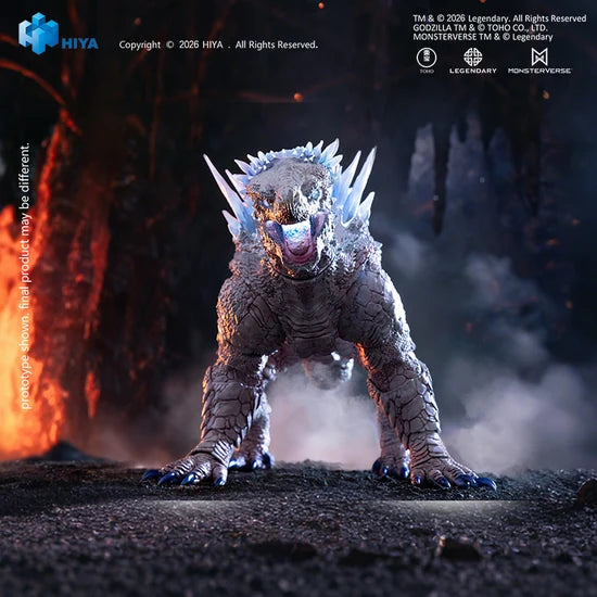 HIYA Exquisite Basic + Series None Scale 6.7 Inch Godzilla x Kong The New Empire Frost Bite Blast Shimo Action Figure