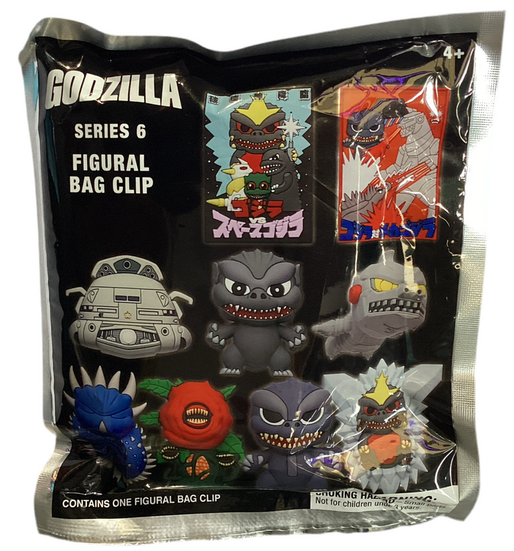 Godzilla Series 6 3D Foam Bag Clip