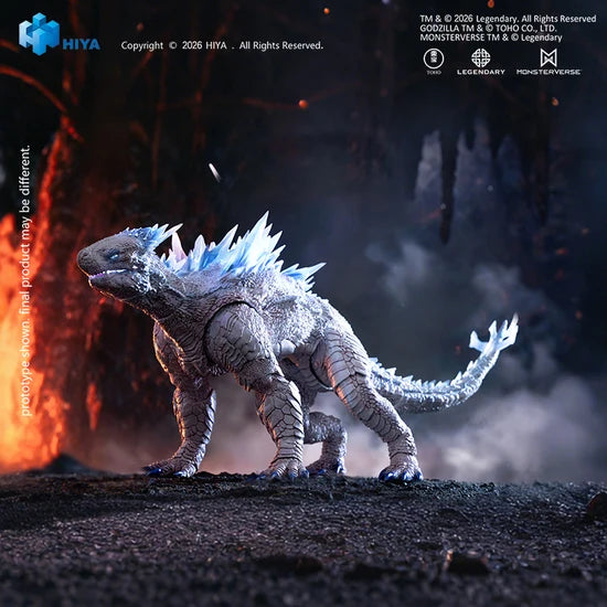 HIYA Exquisite Basic + Series None Scale 6.7 Inch Godzilla x Kong The New Empire Frost Bite Blast Shimo Action Figure